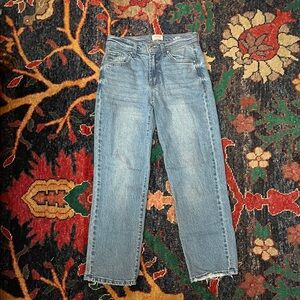 Kensie Light Blue Straight Leg Jeans